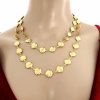 GOLD CHAIN NECKLACE celebrity STAINLESS STEEL